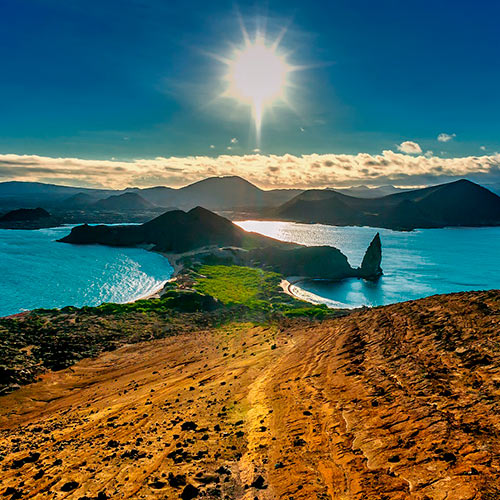 Bartolome island Galapagos