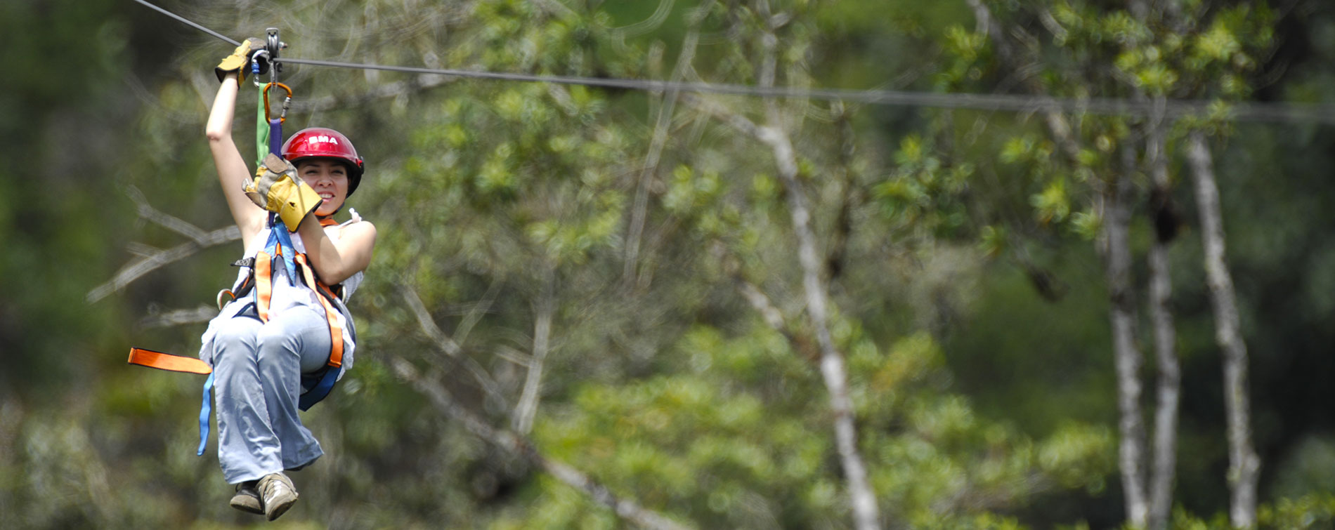 Canopying, Mindo, Cloud Forest, Ecuador