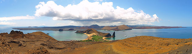 Bartolome island Galapagos