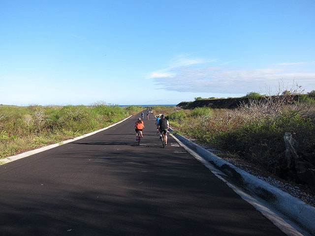 biking galapagos islands