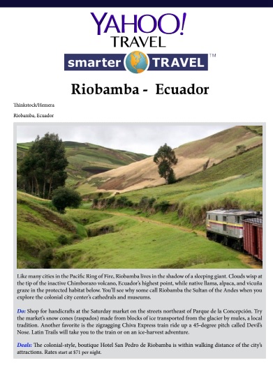 travel to Ecuador