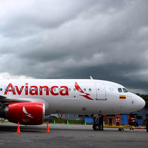 Avión de Avianca