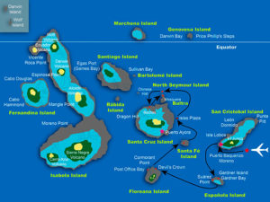 Floreana Island Route