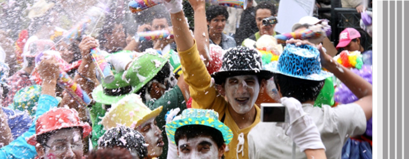 Carnival in Ecuador