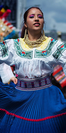 Carnival in Ecuador