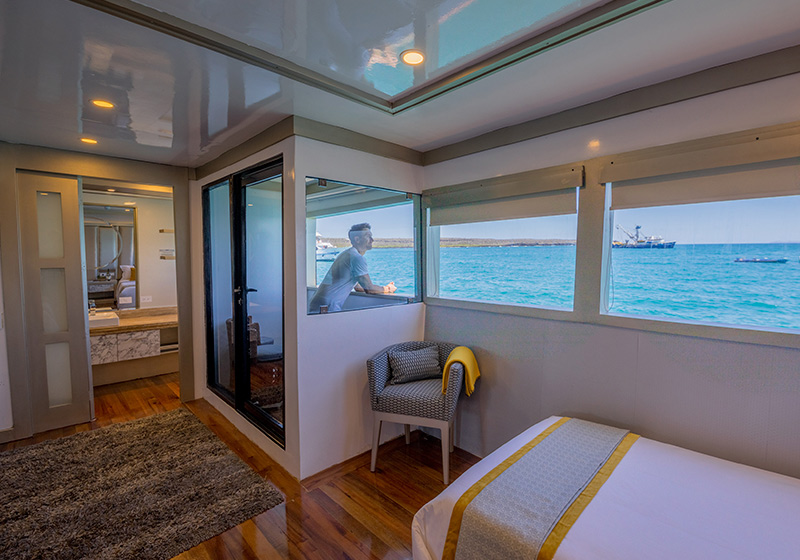 Galapagos Sea Star Journey | Double Cabin with Balcony | Galapagos Cruise