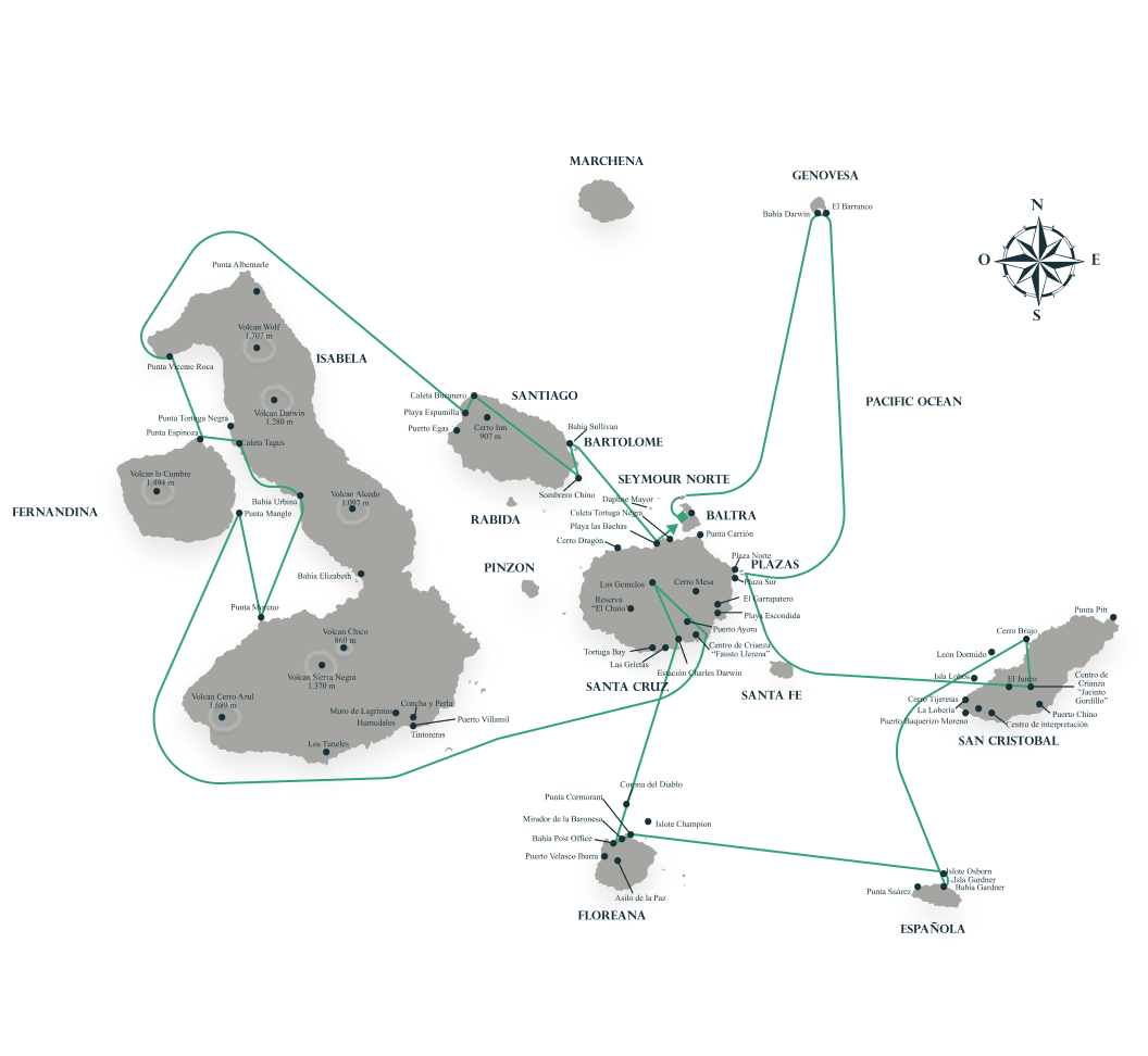 Map Itinerary F1 Seaman Journey