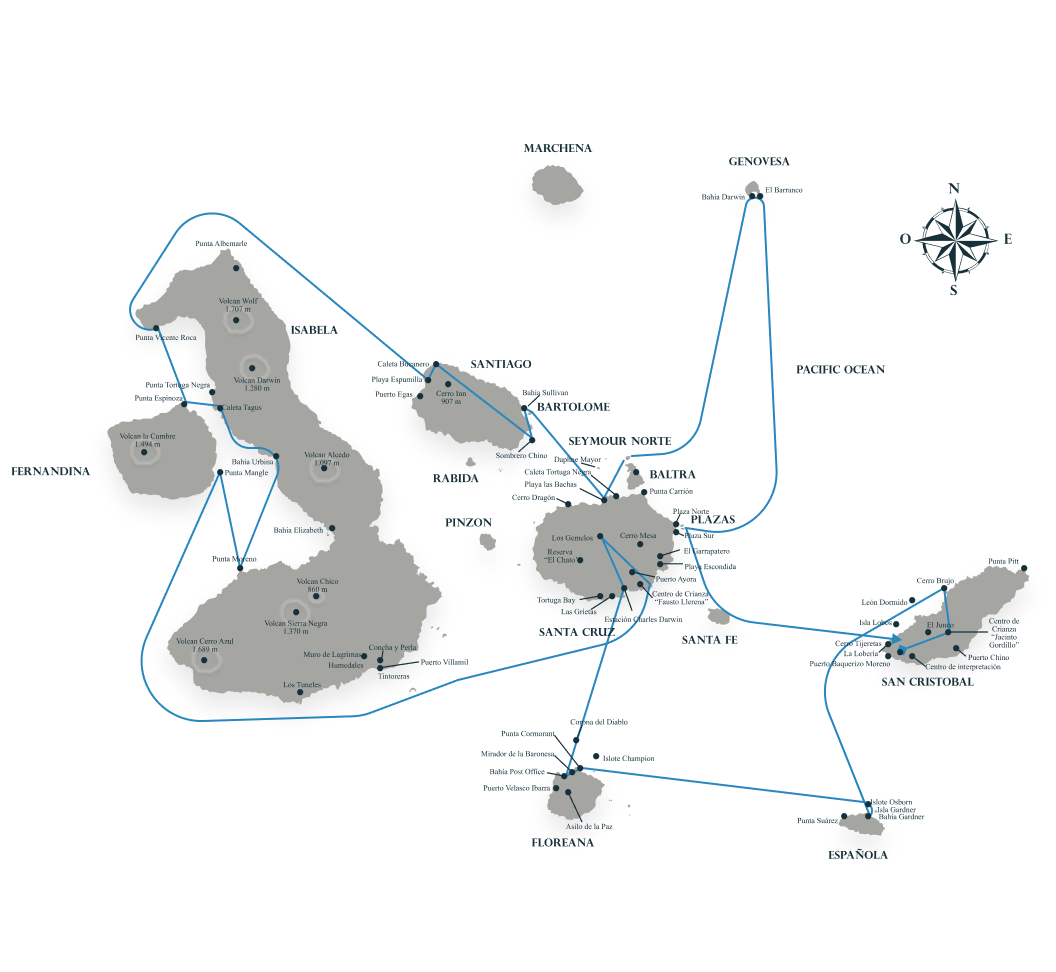 Map Itinerary F2 Seaman Journey