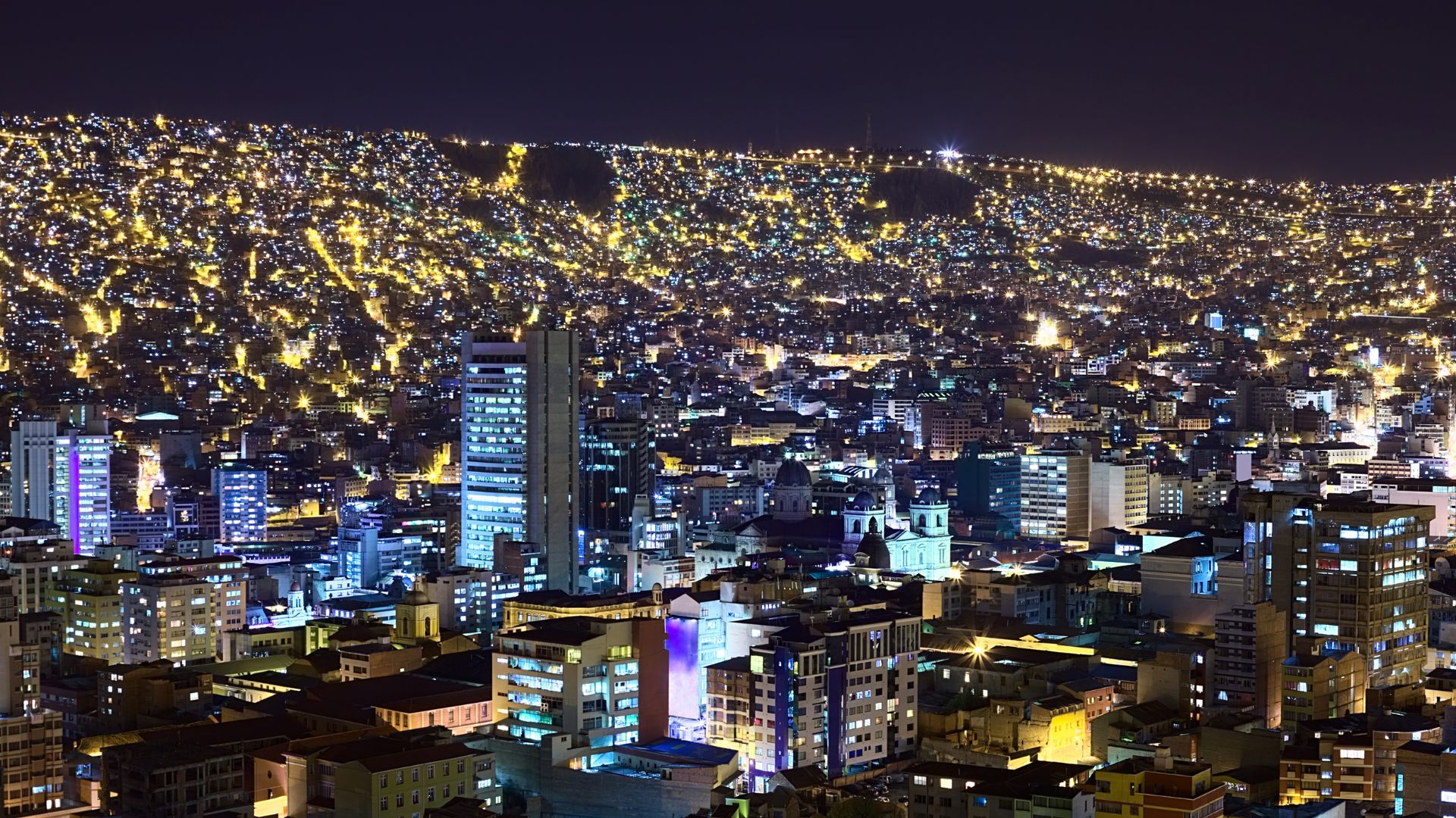 City center of La Paz