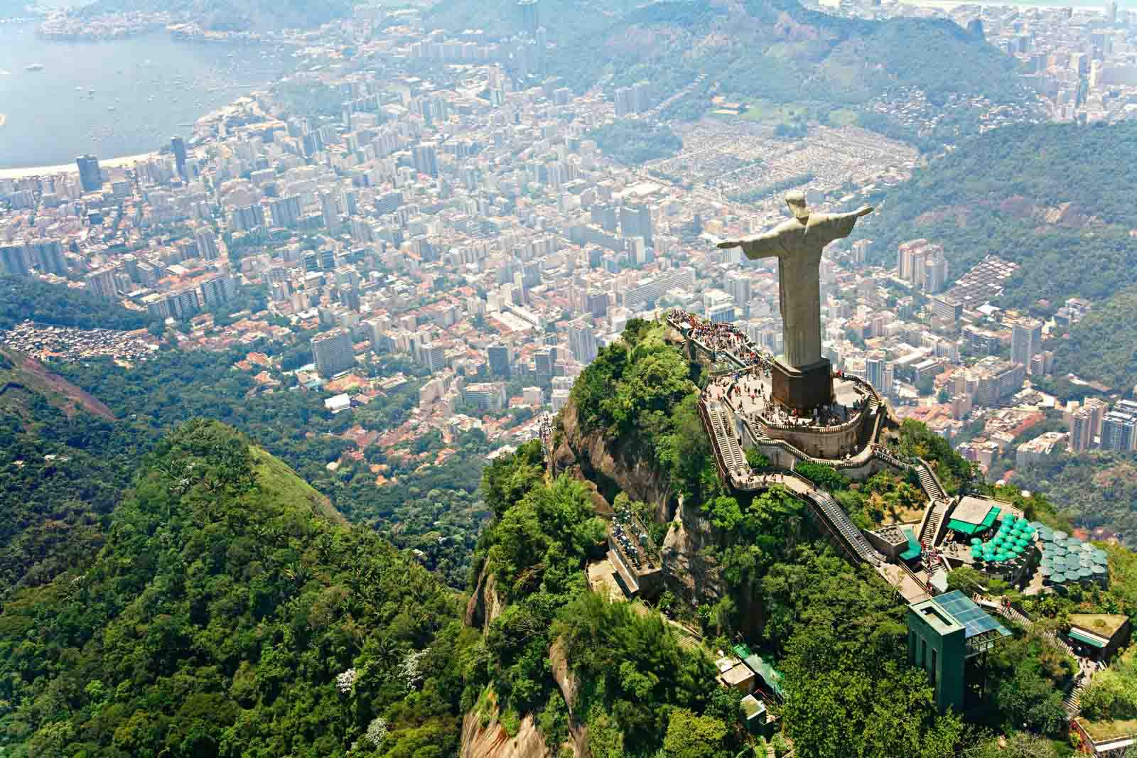 Concorvado Hill, Christ the redeemer, Rio de Janeiro, Brazil